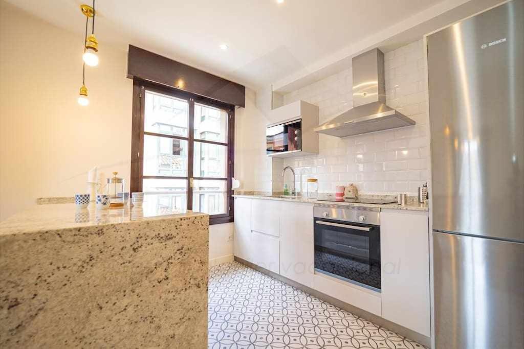 Tabacalera Apartamento Gijón Esterno foto